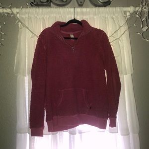 Fuzzy Shepa Half Zip